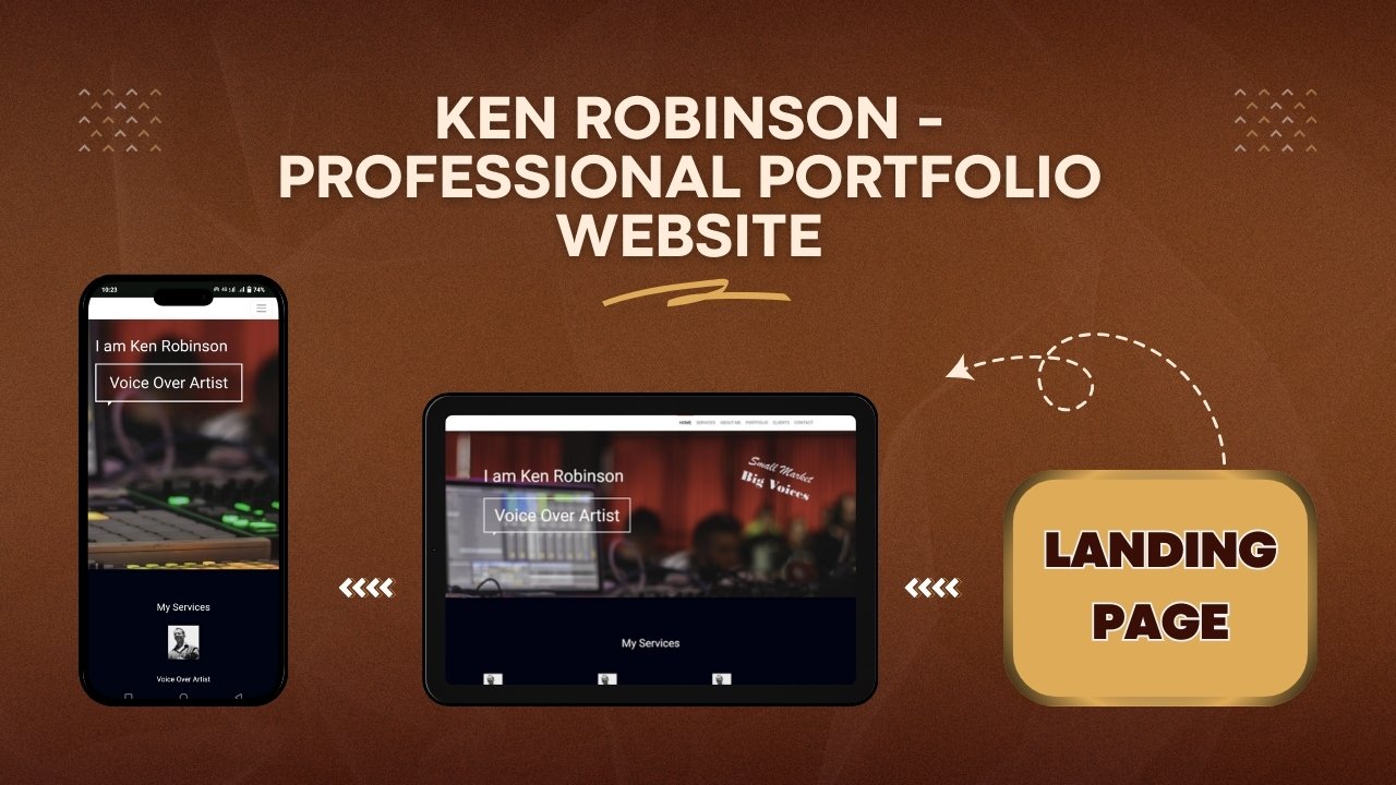 Ken Robinson – Portfolio Website
