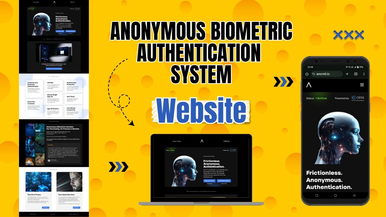 Anon ID – Anonymous Biometric Authentication