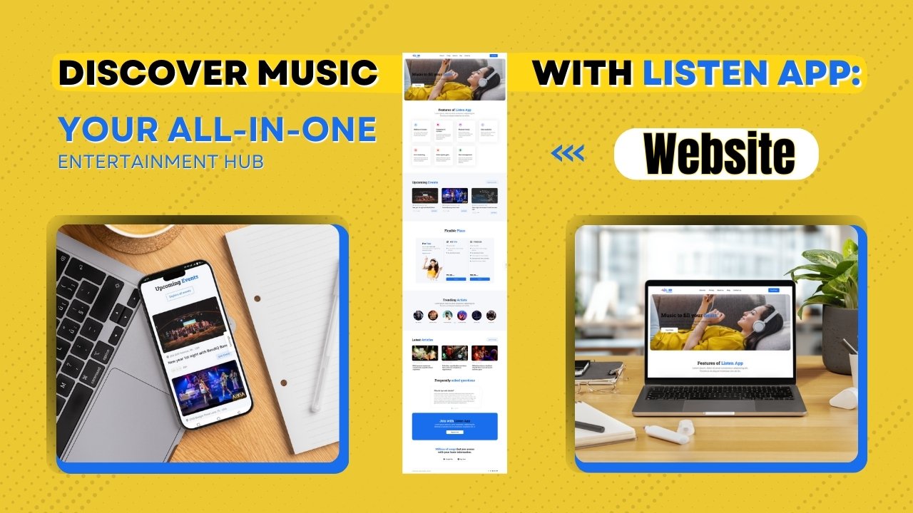 Listen App – All-in-One Entertainment Hub
